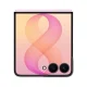 Samsung Galaxy Z Flip 8 dėklas Clear Magnet Case 0.8mm, skaidrus