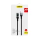 Dudao L7MaxL USB-C to Lightning Cable, PD 20W, 1m, Black