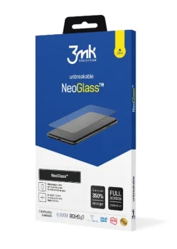 3mk NeoGlass apsauginis stiklas Samsung Galaxy S24+ telefonui, juodas