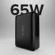 SBS 20000mAh 65W PD AFC išorinė baterija nešiojamiems kompiuteriams, juoda