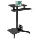 Maclean MC-848 reguliuojamo aukščio stalas (70-109 cm), juodas