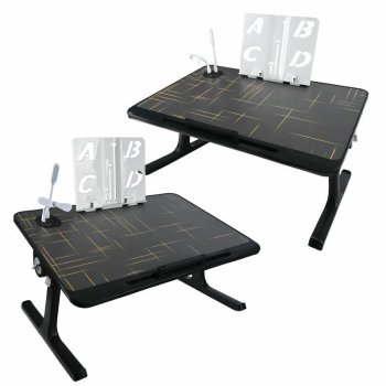 Gotel K672C1 Adjustable Laptop Table with 4 USB Ports