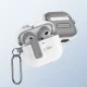 Dėklas „Tech-Protect Slim Hook“, skirtas „AirPods 4“, baltas
