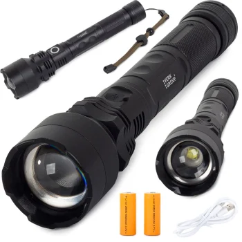 Bailong BL-P59-2-P50 Tactical LED Flashlight CREE XHP50 Zoom USB