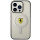 Ferrari dėklas iPhone 14 Pro Max su MagSafe, skaidrus
