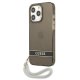 Guess Translucent Strap Dėklas iPhone 13 Pro / 13, Juodas