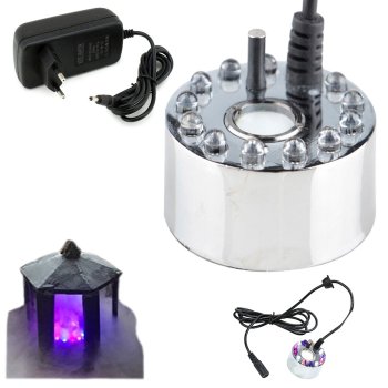 Ultrasonic Air Humidifier and Ionizer with 24V Power Adapter