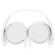 Sony MDR-ZX110W uždedamos ausinės, baltos