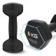 Ketaus svarmenys 4Fizjo Classic, 2 x 8 kg, juodi