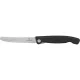Sulankstomas daržovių peilis Victorinox Swiss Classic, 11 cm, juodas