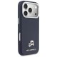 Karl Lagerfeld Saffiano MagSafe dėklas telefonui iPhone 17 Pro, mėlynas