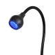 Activeshop Glow Snake manikiūro UV LED stalinė lempa, juoda