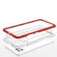 Dėklas Samsung Galaxy A42 5G Hybrid Armor Clear 3 in 1, raudonas