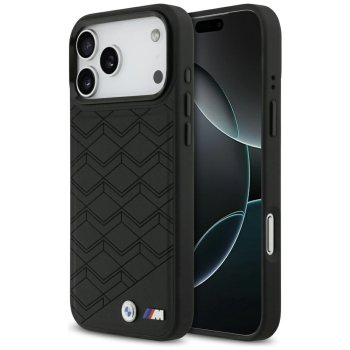 BMW M Shape Logo MagSafe dėklas skirtas iPhone 17 Pro Max, juodas