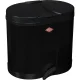 Rūšiavimo šiukšliadėžė Wesco Eco-Double Bin, 2x 15 l, su pedalu, juoda