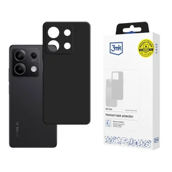 3mk silikoninis dėklas Xiaomi Redmi Note 13 5G, juodas