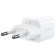 Acefast A77 Mini GaN įkroviklis PD 30W su USB-C laidu, baltas