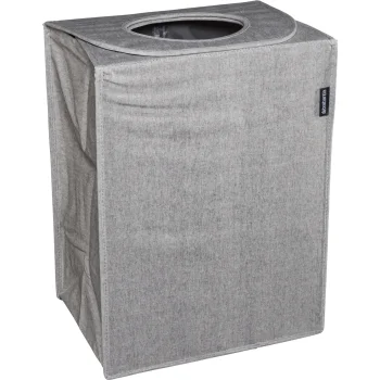 Brabantia sulankstomas skalbinių maišas, 55 l, pilkas