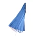 Adjustable Beach and Garden Umbrella with UV Protection 150cm, Blue