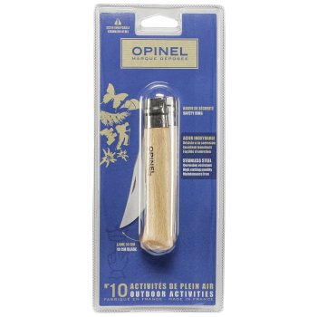 Opinel No. 10 lenktinis peilis iš nerūdijančio plieno