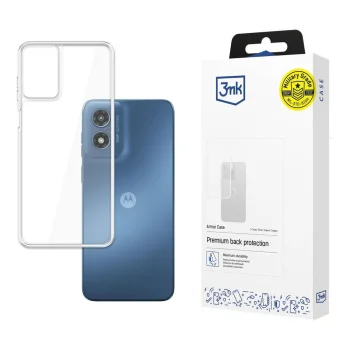 Dėklas 3mk Armor Case skirtas Motorola Moto G Play 2024, permatomas