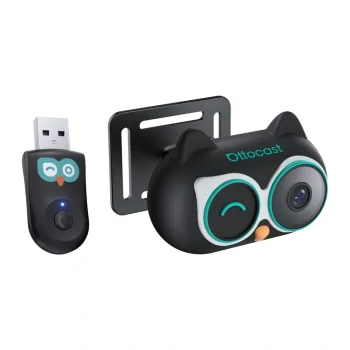 Ottocast CA520-T200 Wireless CarPlay Adapter & Baby Monitor Camera
