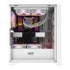 Kompiuterio korpusas Darkflash DRX70 MESH su 4 RGB ventiliatoriais, baltas