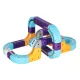 Magnetic Building Blocks - Racing Track with Cars, 129 Pieces