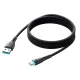 Joyroom SA32-AC6 100W USB-A į USB-C laidas, 1m, juodas