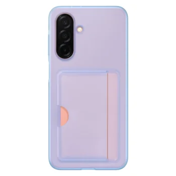 Samsung Galaxy A26 5G dėklas su kortelės lizdu EF-OA266TLEGWW, mėlynas