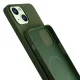 3Mk Protection iPhone 15 Case Hardy Silicone MagCase, Green