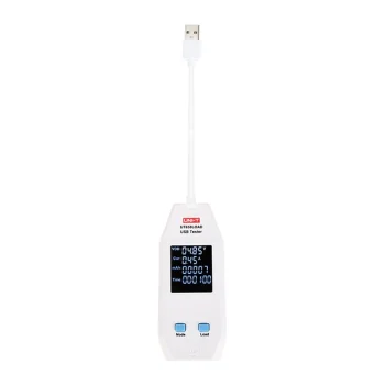 USB testeris Uni-T UT658LOAD su elektronine apkrova 60W, baltas
