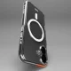 Dėklas SBS Extreme Mag D3O telefonui iPhone 16 su MagSafe, skaidrus