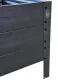 Pakelta lysvė Klasika Woodlook, 150x75x30 cm, pilka