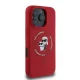 Karl Lagerfeld Karl & Choupette Heads Ring MagSafe dėklas iPhone 16 Pro Max, raudonas