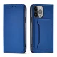 Apple iPhone 13 6.1\'\' Magnet Card Pouch Wallet Book Case Cover, Blue