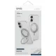 Dėklas Uniq Swivix 360 Rotating Kickstand telefonui iPhone 16, Transparent