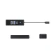 Orico PWC2U-C3 USB-C šakotuvas, 2x USB-A 3.0 ir 1x USB-C 3.0, juodas