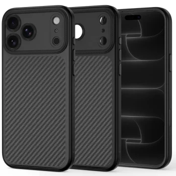 Dėklas Tech-Protect MagCam MagSafe skirtas iPhone 18 Pro / 17 Pro, Carbon Black