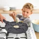 Pancake and Egg Pan with Non-Stick Coating “Smiley Faces”, 26 cm, Granite