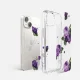 Ringke Fusion Design dėklas iPhone 14 Plus, FD637E29, skaidrus (Purple Rose)