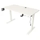 Elektra reguliuojamas stalas 120x60 cm su valdymo skydeliu ir atmintimi, baltas