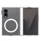 Dėklas Dux Ducis Clin Mag skirtas Samsung Galaxy Z Fold 8 Wide su MagSafe, skaidrus