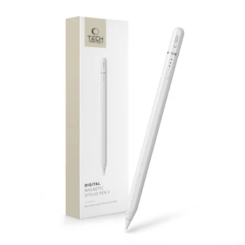 Tech-Protect Digital Stylus pieštukas iPad planšetei, baltas