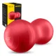 4Fizjo Peanut Air Ball gimnastikos kamuolys, 45x90 cm, raudonas