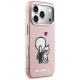 Karl Lagerfeld Karl & Choupette Back MagSafe Case for iPhone 17 Pro Max, Pink