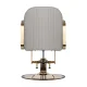 Gabbiano Acri Hairdressing Chair Beige with Gold Base