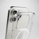 Dėklas iPhone 16 Pro Puro Impact Clear D3O MagSafe, skaidrus