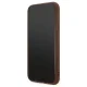 Guess 4G Metal Gold Logo dėklas iPhone 11 / XR telefonui, rudas