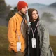 Tech-Protect C7S telefono dirželis su adapteriu, violetinis